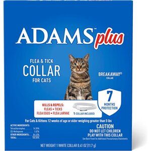 New Flea and Tick Collar for Cats Breakaway Design 7 Month Protection